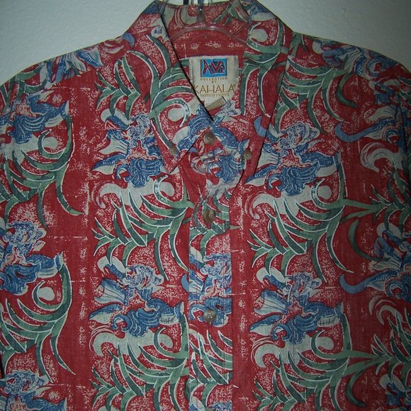 KAHALA " AVI " COLLECTION HAWAIIAN SHIRT SB3486 - Picture 3 of 11